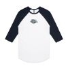 AS Colour - 3/4 Raglan Baseball Sleeve Tee Thumbnail