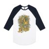 AS Colour - 3/4 Raglan Baseball Sleeve Tee Thumbnail
