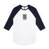AS Colour - 3/4 Raglan Baseball Sleeve Tee Thumbnail