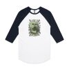 AS Colour - 3/4 Raglan Baseball Sleeve Tee Thumbnail