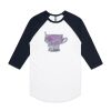 AS Colour - 3/4 Raglan Baseball Sleeve Tee Thumbnail