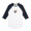 AS Colour - 3/4 Raglan Baseball Sleeve Tee Thumbnail