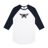 AS Colour - 3/4 Raglan Baseball Sleeve Tee Thumbnail