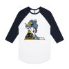 AS Colour - 3/4 Raglan Baseball Sleeve Tee Thumbnail